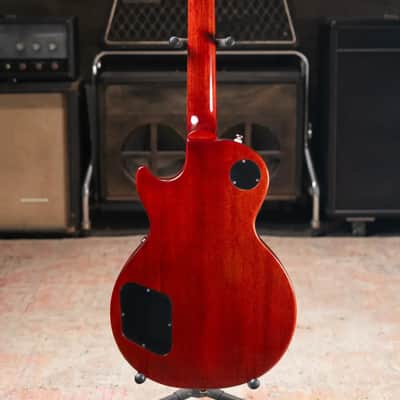 Epiphone Les Paul Standard 50s Figured Electric Guitar - Washed Cherry Sunburst with Gig Bag image 8