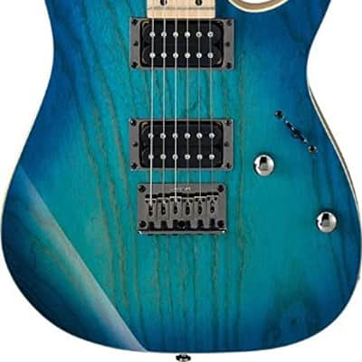 Ibanez RG421AHMBMT RG Series Solid Body Electric Guitar, Blue Moon Burst image 1
