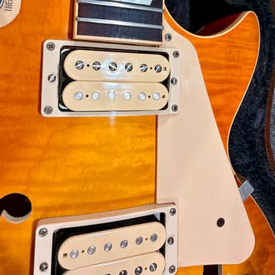 2015 Gibson Memphis ES-Les Paul Double Cream VOS – Lemon Burst – Rare Factory Dual DiMarzio Model - 1 of 150 Produced image 13