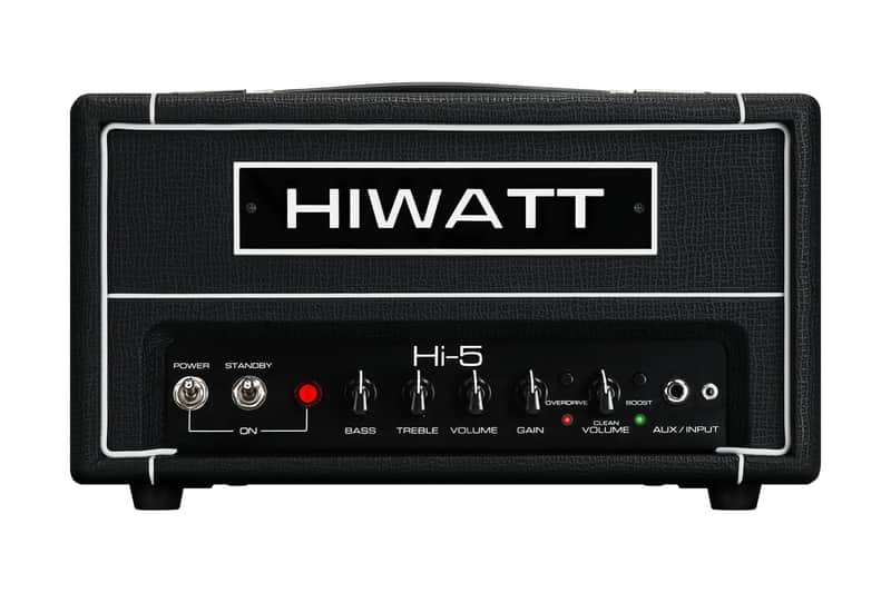 Hiwatt Hi-5 Head 5W 2-Channel Tube Guitar Amplifier Head, British Engineered image 1