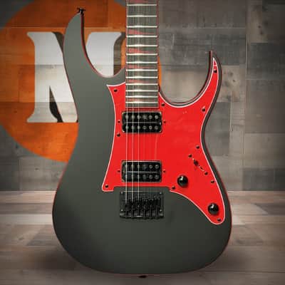 Ibanez GIO RG 6 String Electric Guitar - Black Flat (GRG131DXBKF) image 1
