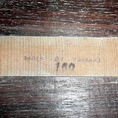 Yamaki NO.160 All Solid Hand Crafted Japan Vintage 1973 Natural image 4