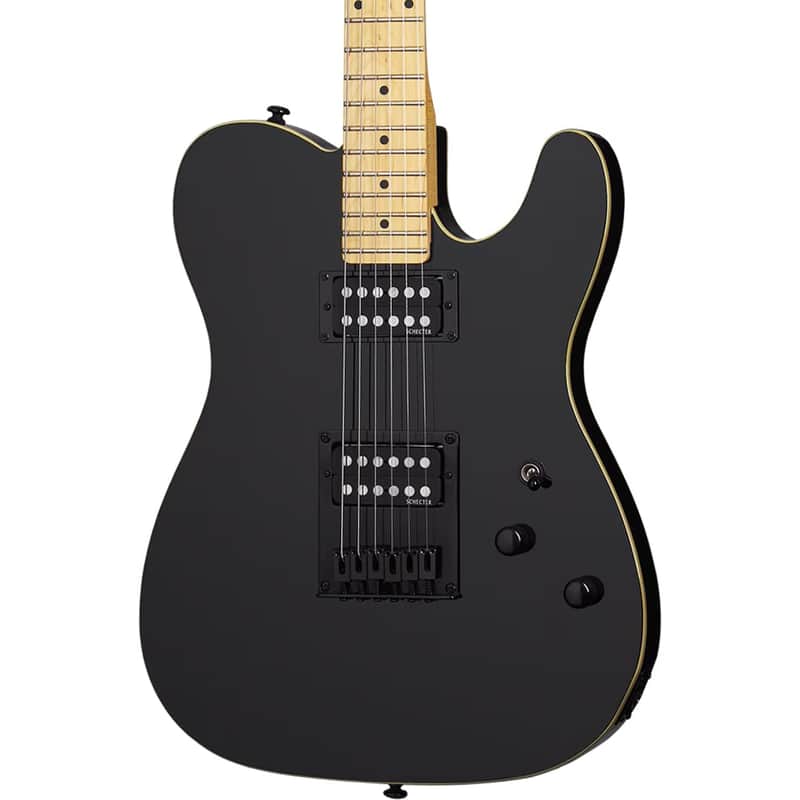 Schecter PT Electric Guitar - Gloss Black image 1