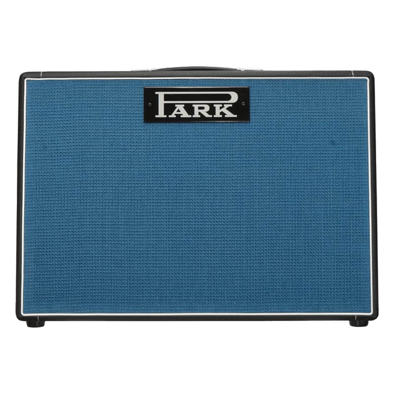 Park Custom SA-212 (Angled Grill) Handwired 50W 2x12 Cabinet - Black/Blue image 1
