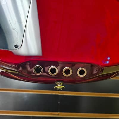 Yamaha BB734A-FRD 4-String with Active Electronics - Fired Red image 10