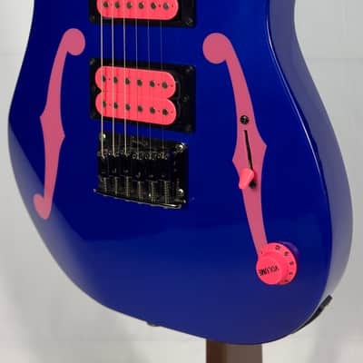 Ibanez Mikro PGM Paul Gilbert PGMM11 Electric Guitar 2021 - Jewel Blue image 5
