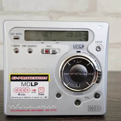 Sony MZ-R700 Rare Vintage MiniDisc Recorder Tested LP2 LP4 Portable Warranty image 10