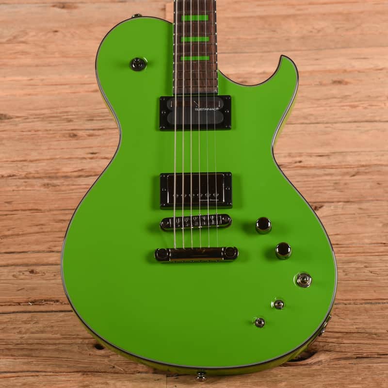 Schecter Kenny Hickey Signature Solo-6 EX S Sustainiac Baritone Steele Green 2022 image 1