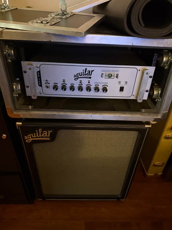 Aguilar DB 750 750-Watt Bass Amp Head 2000s - Silver image 1