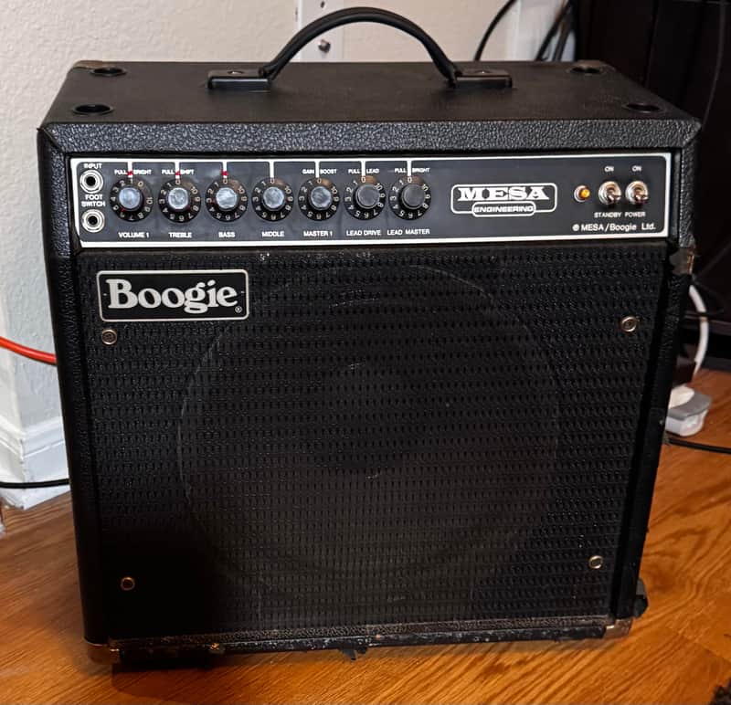 Mesa Boogie Mark II B reverb 1x12 two channel 60/100 Watt combo amp 1982 image 1