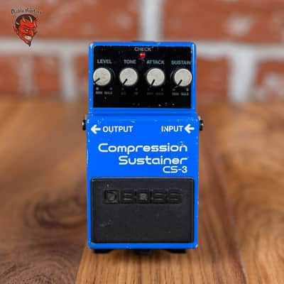 Boss CS-3 Compression Sustainer (Black Label) 1986 Blue image 2