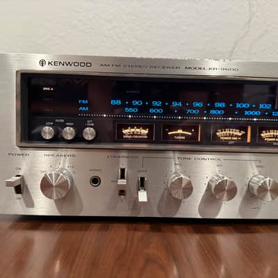 Kenwood  KR-9600 Vintage Flagship AM/FM Stereo Receiver Recapped image 5