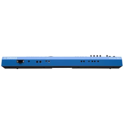 Yamaha MX61 Music Synthesizer - Blue image 3