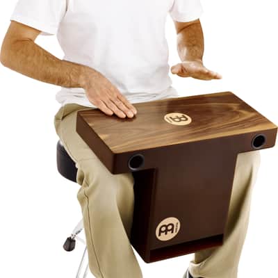 Meinl Slap Top Cajon TOPCAJ2WN, Walnut #WN - Cajon image 2