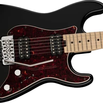 Charvel Guitars Pro-Mod So-Cal Style 1 HH FR M, Maple Fingerboard - Gamera Black image 2