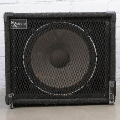 KK Audio 1x15 Closed Back Bass Guitar Speaker Cabinet w/ Cables #49739 image 1