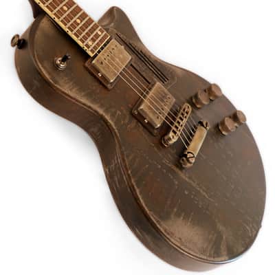 2009 James Trussart Steel DeVille - Rusty Gator Holy Back image 17