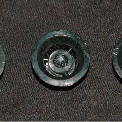 Vintage Original 76-79 Black Stratocaster Knob Set image 2