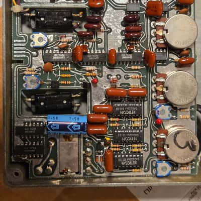 Ross Stereo Delay R80 1970s - With three Reticon SAD1024 BBD And US Power Plug image 6