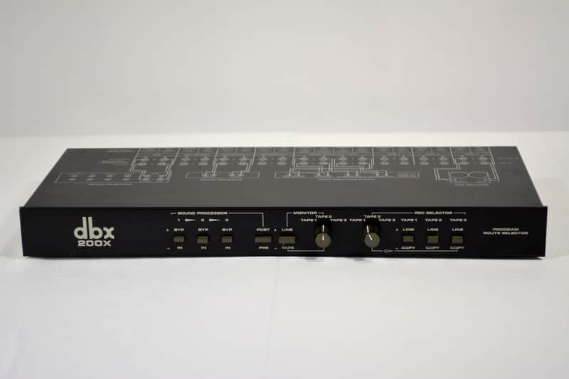 DBX 200X Program Route Selector  Black image 1
