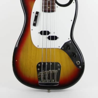 Fender Mustang Bass 1973 Sunburst image 8