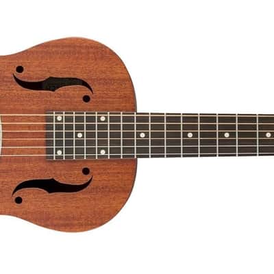 Gretsch G9210 Boxcar Square-Neck Resonator Right Handed Guitar with Padauk Fingerboard and Ampli-Sonic Diaphragm (Natural, 6-String) image 2