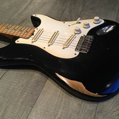 Fender Road Worn 50s Stratocaster 2009 Black image 2