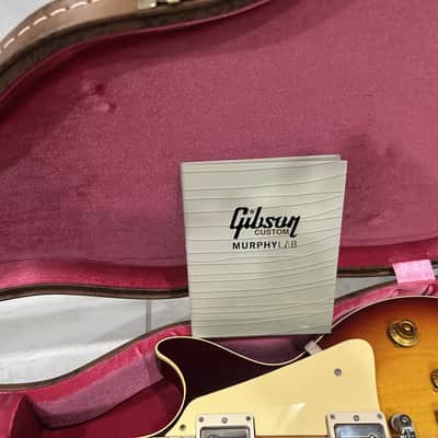 Gibson 1958 Murphy Lab Les Paul 2024 - Bourbon Burst image 5