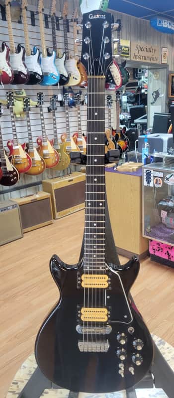 Carvin DC-150 electric guitar, 1980's, clean with OHC Black image 1