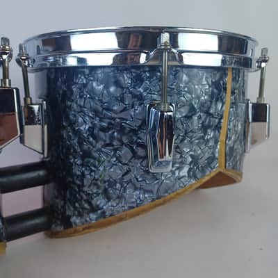Pearl 8x8"+10" 80s Marching Tom Duo Championship Maple Sonic Cut Away 8ply Shell image 15