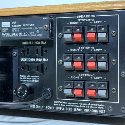 Sansui 881 Stereo Receiver (Vintage Japanese) image 11