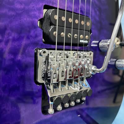 2015 ESP E-ii ST-2 Quilted Maple Reindeer Blue Super Strat Made in Japan image 13