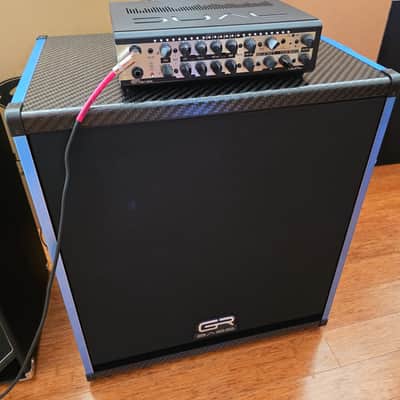 GR Bass AT 410+ Carbon Fiber 4x10" 1200 Watt 4 Ohm Bass Cabinet image 6