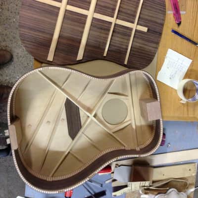 Crowley's of Cork CD01 Irish Handmade all solid acoustic guitar 2015 Natural finish. image 16