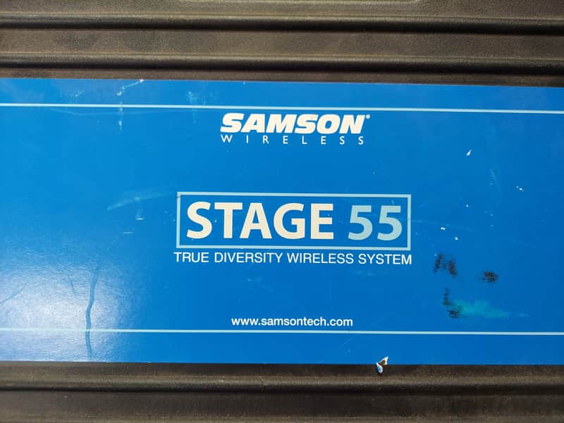 Samson Stage55 True Diversity Wireless Microphone System image 1