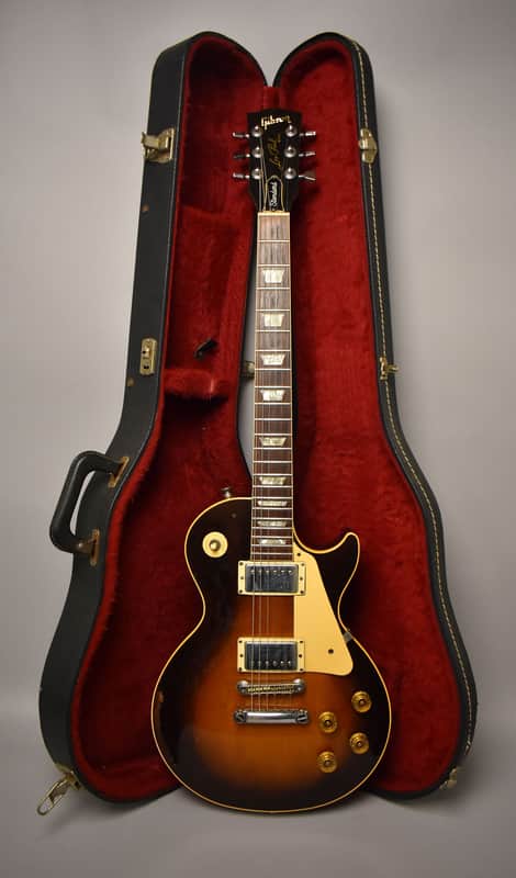 1982 Gibson Les Paul Standard Tobacco Burst Tim Shaw w/OHSC image 1
