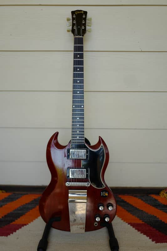 Gibson 1963 SG Owned by Owned by Jess Carson of Midland image 1