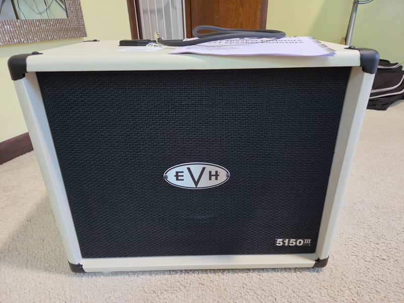 EVH 5150 III 30-Watt 1x12" Guitar Speaker Cabinet - Ivory image 1