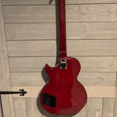 Hondo II Les Paul Jr. 70s Wine red image 3