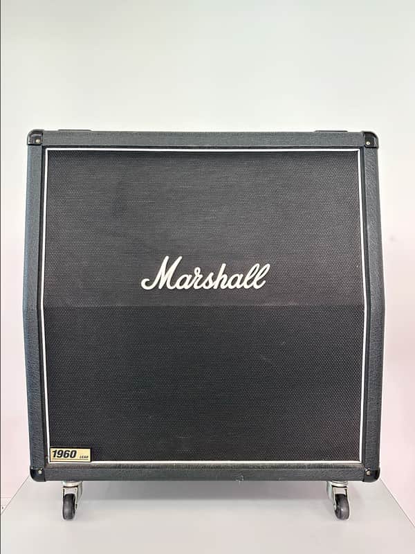 Marshall 1960A Lead 300-Watt 4x12" Angled Guitar Speaker Cabinet 1998 - Present - Black image 1