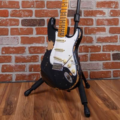 Fender Custom Shop SR25-69 Stratocaster Heavy Relic Black 2025 w/OHSC image 5