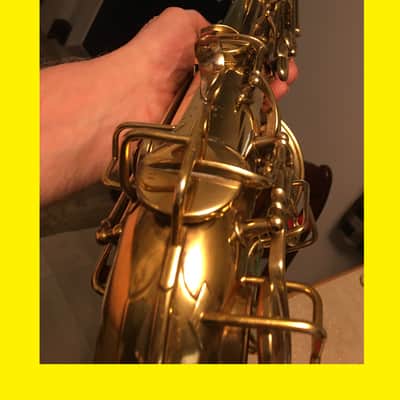 SUMMER DEAL FANTASTIC CONN STENBERG PORTRAIT GOLD PLATED ALTO SAXOPHONE " THE TRAVLIN' GYPSY "1924 FINISH 00 NEW PADS image 15