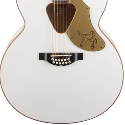 Gretsch G5022CWFE-12 Rancher Falcon Jumbo 12-String Cutaway Acousic Electric, Fishman Pickup System, White image 5