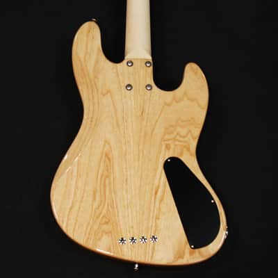 Lakland USA 44-60 Custom Walnut 4 String Jazz Bass Left Hand 1 of a kind! image 4