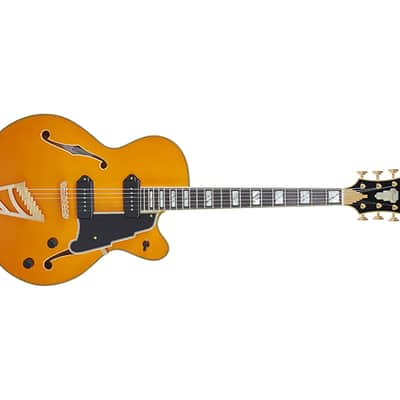 D'Angelico Excel 59 Electric Guitar - Vintage Natural - Open Box image 4