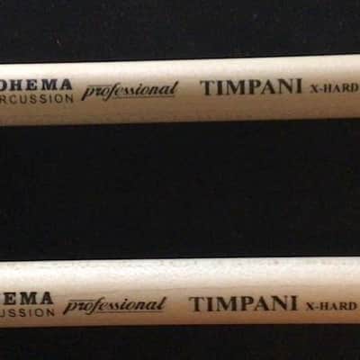 Rohema Percussion - Pro Series - Timpani Mallets Xtra Hard (Made in Germany) image 2