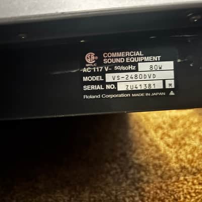 Roland VS2480DVD 2x VS8F-2 120gb SSD VS 2480 DVD CD effects cards image 4