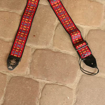 Ace Woven Guitar Strap 60's/70's Minty vintage original Like Hendrix. image 2