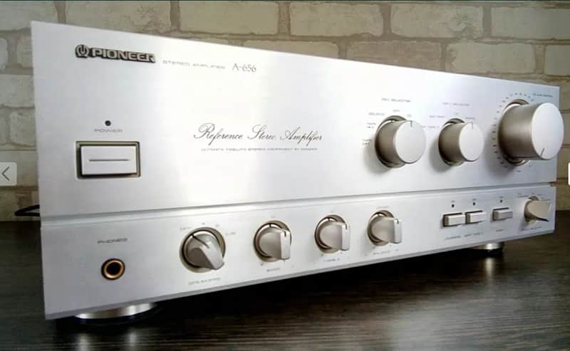 PIONEER A-656  ✅Warranty Rare Vintage Stereo Integrated Amplifier 1989s image 1