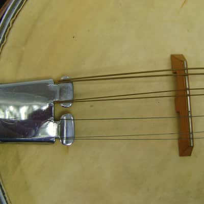 RARE Vintage 1920s Melody Major Banjolin (Banjo Mandolin) With Original Case  Natural image 13